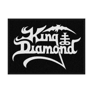 King Diamond - Logo Retail Packaged Patch i gruppen MERCHANDISE / Accessoarer / Hårdrock hos Bengans Skivbutik AB (3943306)