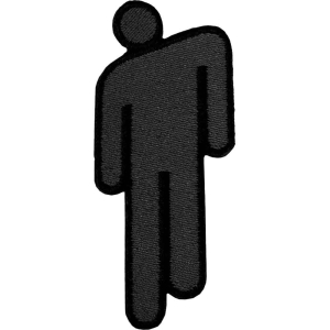 Billie Eilish - Blohsh Bl Woven Patch i gruppen MERCHANDISE / Tygmärke / Pop-Rock hos Bengans Skivbutik AB (3943672)