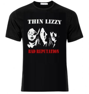 Thin Lizzy - Thin Lizzy T-Shirt Bad Reputation i gruppen ÖVRIGT / Merchandise hos Bengans Skivbutik AB (3944505)