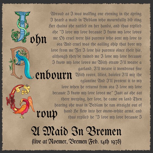 The John Renbourn Group - A Maid In Bremen - Live 1978 i gruppen CD / Rock hos Bengans Skivbutik AB (3945637)