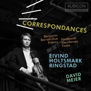 Eivind Holtsmark Ringstad - Correspondances i gruppen CD / Klassiskt,Övrigt hos Bengans Skivbutik AB (3945690)