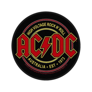 Ac/Dc - High Voltage Rock N Roll Standard Patch i gruppen ÖVRIGT / Merchandise hos Bengans Skivbutik AB (3946320)