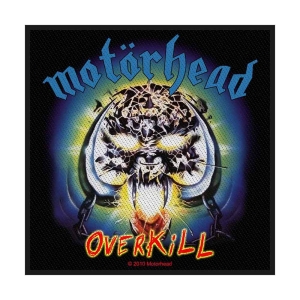 Motorhead - Overkill Standard Patch i gruppen ÖVRIGT / Merchandise hos Bengans Skivbutik AB (3946369)