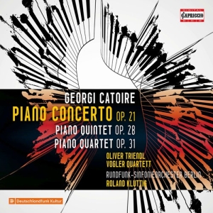 Catoire Georgi - Piano Concerto, Op. 21 Piano Quint i gruppen Externt_Lager / Naxoslager hos Bengans Skivbutik AB (3949063)