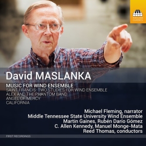 Maslanka David - Music For Wind Ensemble i gruppen CD / Nyheter / Klassiskt hos Bengans Skivbutik AB (3949088)