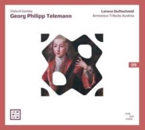 Telemann Georg Philipp - Viola Di Gamba i gruppen Externt_Lager / Naxoslager hos Bengans Skivbutik AB (3949127)