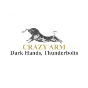 Crazy Arm - Dark Hands, Thunderbolts (Black Vin i gruppen VINYL / Rock hos Bengans Skivbutik AB (3950298)