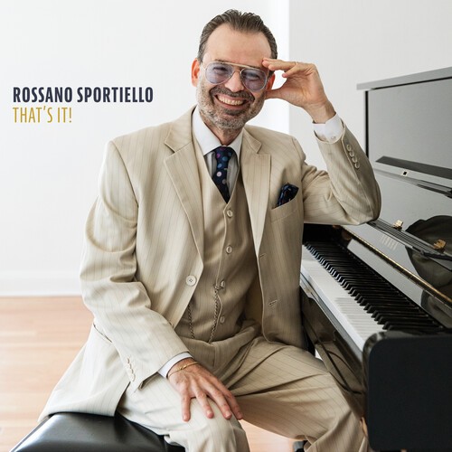 Rossano Sportiello - That's It! i gruppen CD / Jazz/Blues hos Bengans Skivbutik AB (3950403)