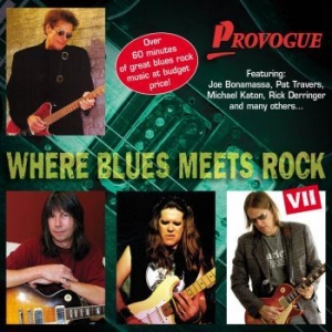 Blandade Artister - Where Blues Meets Rock Vii i gruppen CD / Pop-Rock hos Bengans Skivbutik AB (3950488)