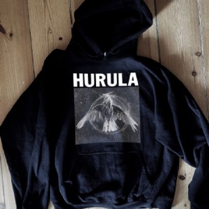 Hurula - Hood fågel svart i gruppen ÖVRIGT / Merchandise hos Bengans Skivbutik AB (3953283r)