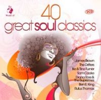 40 Great Soul Classics - Various Artists i gruppen CD / Pop-Rock,RnB-Soul hos Bengans Skivbutik AB (3957197)
