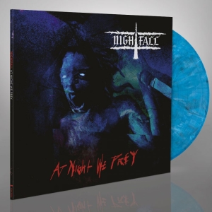 Nightfall - At Night We Prey (Blue Vinyl Lp) i gruppen VINYL / Hårdrock hos Bengans Skivbutik AB (3957259)