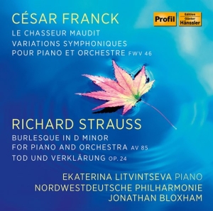 Franck Cesar Strauss Richard - Ekaterina Litvintseva Plays Franck i gruppen CD / Kommande / Klassiskt hos Bengans Skivbutik AB (3957442)