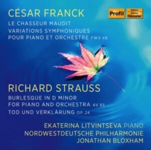 Franck Cesar Strauss Richard - Ekaterina Litvintseva Plays Franck i gruppen Externt_Lager / Naxoslager hos Bengans Skivbutik AB (3957442)