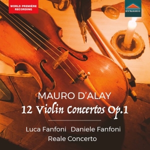 D'alay Mauro - 12 Violin Concertos, Op.1 (2Cd) i gruppen Externt_Lager / Naxoslager hos Bengans Skivbutik AB (3957471)
