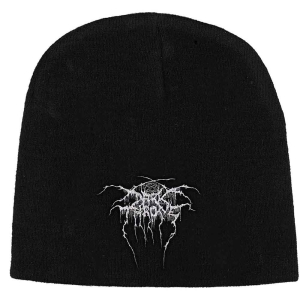 Darkthrone - Logo (Black) Unisex Beanie Hat i gruppen MERCHANDISE / Merch / Hårdrock hos Bengans Skivbutik AB (3958903)