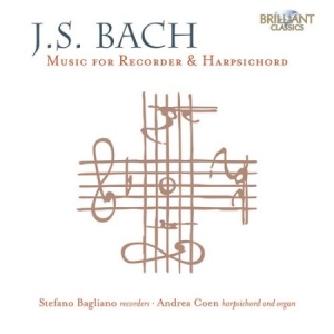 Bach Johann Sebastian - Music For Recorder & Harpsichord i gruppen CD / Klassiskt hos Bengans Skivbutik AB (3961459)