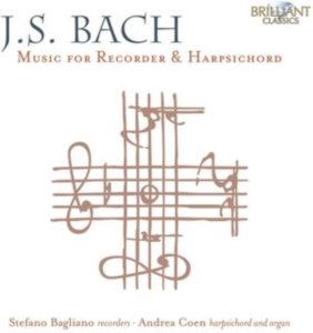 Bach Johann Sebastian - Music For Recorder & Harpsichord i gruppen CD / Klassiskt hos Bengans Skivbutik AB (3961459)