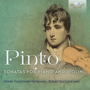 Pinto George Frederick - Sonatas For Piano & Violin i gruppen Externt_Lager / Naxoslager hos Bengans Skivbutik AB (3961463)
