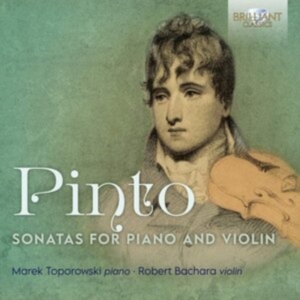 Pinto George Frederick - Sonatas For Piano & Violin i gruppen Externt_Lager / Naxoslager hos Bengans Skivbutik AB (3961463)