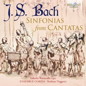 Bach Johann Sebastian - Sinfonias From Cantatas i gruppen Externt_Lager / Naxoslager hos Bengans Skivbutik AB (3961464)
