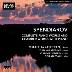 Spendiarov Alexander - Complete Piano Works & Chamber Work i gruppen CD / Kommande / Klassiskt hos Bengans Skivbutik AB (3962371)