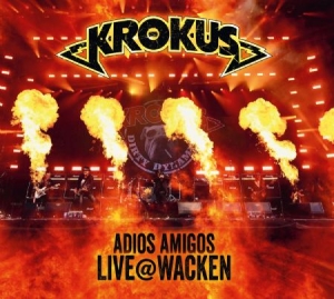 Krokus - Adios Amigos Live @ Wacken i gruppen CD / Hårdrock hos Bengans Skivbutik AB (3963101)
