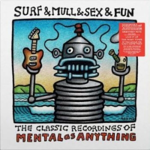 Mental As Anything - Surf & Mull & Sex & Fun (Red & Whit i gruppen VINYL / Rock hos Bengans Skivbutik AB (3963697)