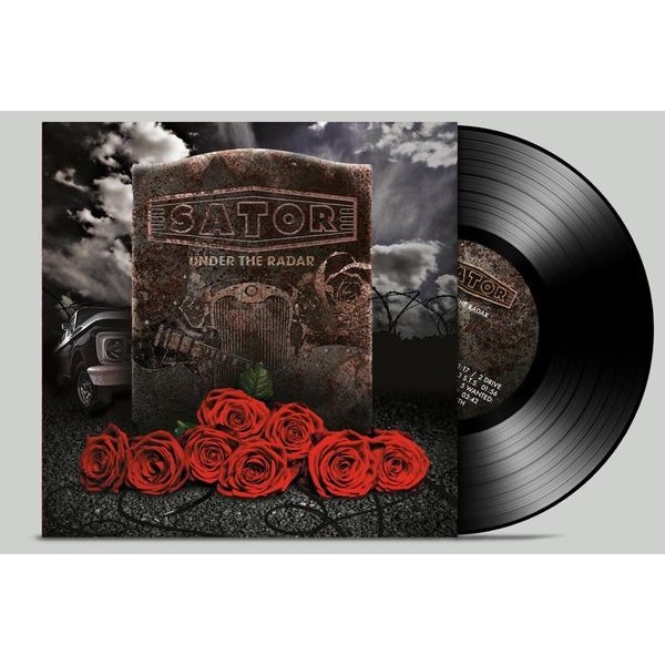 Sator - Under The Radar (Lp Black) i gruppen VINYL / Rock hos Bengans Skivbutik AB (3963798)