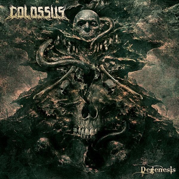 Colossus - Degenesis i gruppen CD / Hårdrock/ Heavy metal hos Bengans Skivbutik AB (3964602)