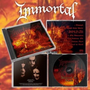 Immortal - Damned In Black i gruppen CD / Hårdrock,Norsk Musik hos Bengans Skivbutik AB (3965023)