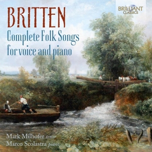 Britten Benjamin - Complete Folk Songs For Voice & Pia i gruppen Externt_Lager / Naxoslager hos Bengans Skivbutik AB (3965552)