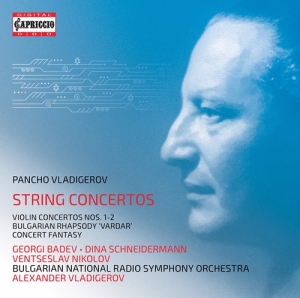 Vladigerov Pancho - String Concertos i gruppen Externt_Lager / Naxoslager hos Bengans Skivbutik AB (3965566)