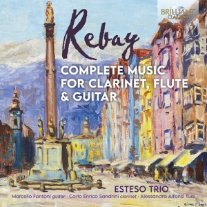Rebay Ferdinand - Complete Music For Clarinet, Flute, i gruppen Externt_Lager / Naxoslager hos Bengans Skivbutik AB (3965620)