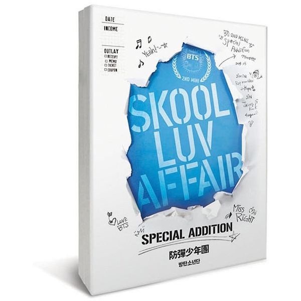 BTS - Skool Luv Affair (Special Addition) i gruppen CD / K-Pop hos Bengans Skivbutik AB (3967311)