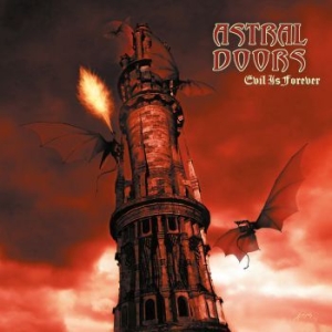 Astral Doors - Evil Is Forever (Red Vinyl Lp) i gruppen VINYL / Hårdrock,Svensk Folkmusik hos Bengans Skivbutik AB (3968211)