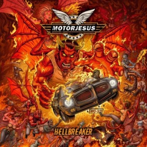 Motorjesus - Hellbreaker i gruppen CD / Hårdrock/ Heavy metal hos Bengans Skivbutik AB (3968317)