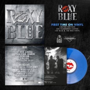 Roxy Blue - Roxy Blue (Blue Vinyl) i gruppen VINYL / Hårdrock hos Bengans Skivbutik AB (3969448)