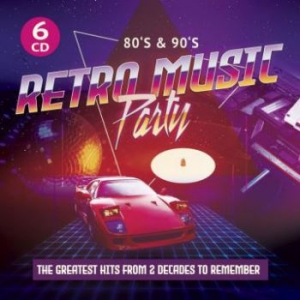Various Artists - 80S & 90S Retro Music Party i gruppen CD / Dance-Techno,Pop-Rock hos Bengans Skivbutik AB (3969888)