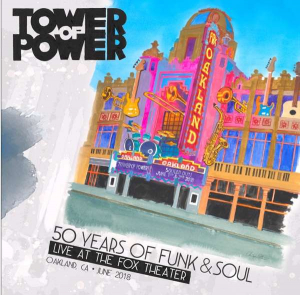 Tower Of Power - 50 Years Of Funk & Soul Live At The i gruppen Externt_Lager / Naxoslager hos Bengans Skivbutik AB (3970302)