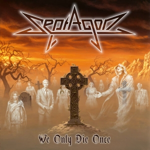Septagon - We Only Die Once (Red Vinyl Lp) i gruppen VINYL / Hårdrock hos Bengans Skivbutik AB (3971457)