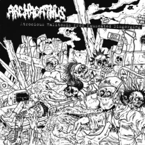 Archagathus - Atrocious Halitosis From Nauseated i gruppen VINYL / Rock hos Bengans Skivbutik AB (3971822)