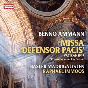 Ammann Benno - Missa 'Defensor Pacis' i gruppen Externt_Lager / Naxoslager hos Bengans Skivbutik AB (3971865)