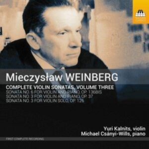 Weinberg Mieczyslaw - Complete Violin Sonatas, Vol. 3 i gruppen Externt_Lager / Naxoslager hos Bengans Skivbutik AB (3972695)