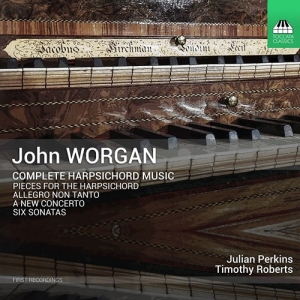 Worgan John - Complete Harpsichord Music i gruppen Externt_Lager / Naxoslager hos Bengans Skivbutik AB (3972696)