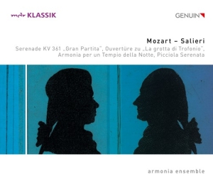 Mozart Wolfgang Amadeus Salieri - Armonia Ensemble: Mozart & Salieri i gruppen Externt_Lager / Naxoslager hos Bengans Skivbutik AB (3974093)
