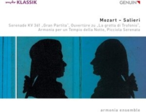 Mozart Wolfgang Amadeus Salieri - Armonia Ensemble: Mozart & Salieri i gruppen Externt_Lager / Naxoslager hos Bengans Skivbutik AB (3974093)
