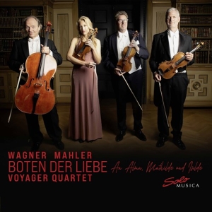 Mahler Gustav Schubert Franz Wa - Boten Der Liebe i gruppen Externt_Lager / Naxoslager hos Bengans Skivbutik AB (3976444)