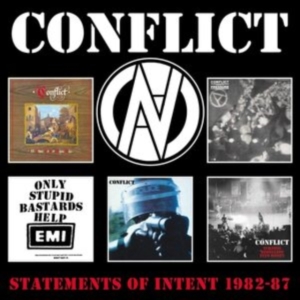 Conflict - Statements Of Intent 1982-87 i gruppen ÖVRIGT / Övrigt / aub hos Bengans Skivbutik AB (3976692)