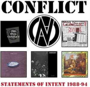 Conflict - Statements Of Intent 1988-94 i gruppen ÖVRIGT / Övrigt / aub hos Bengans Skivbutik AB (3976693)